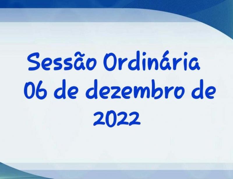 CONFIRA O RESUMO DA SESSÃO